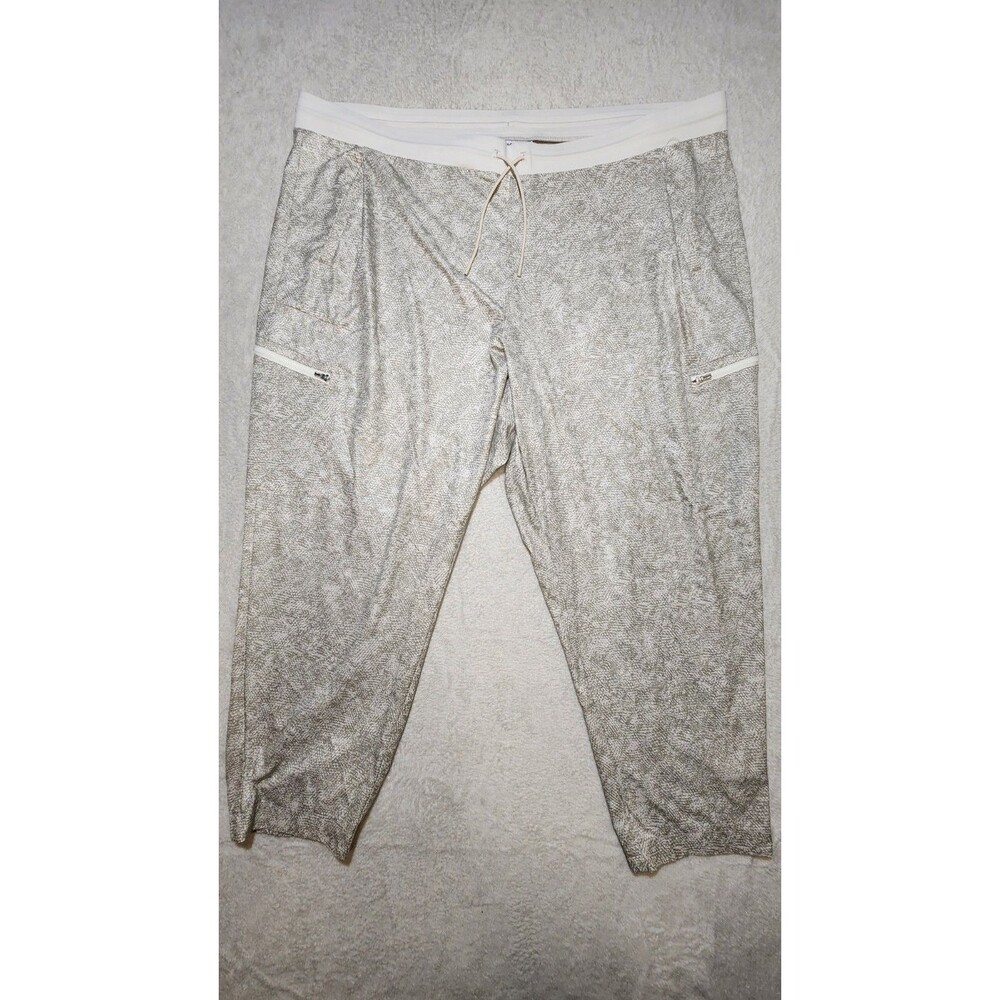 Athleta Venture Printed Jogger Pant Viper Plus Size 26 Pockets Drawstring